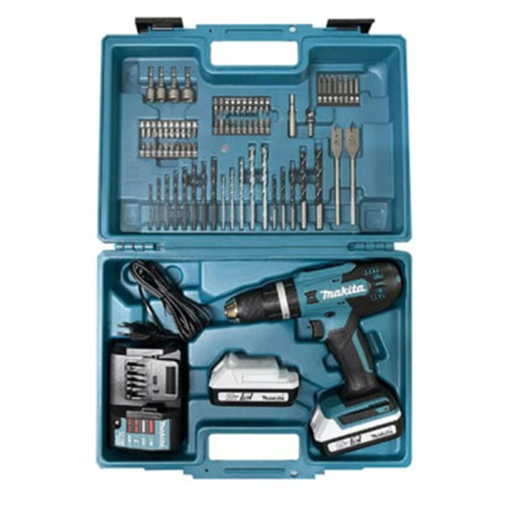Makita DF488D005 Li-Ion Cordless Driver Drill 18V 13MM with Accessories Set 74Pcs | Makita by KHM Megatools Corp. Makita DF488D005 Li-Ion Cordless Driver Drill 18V 13MM with Accessories Set 74Pcs | Makita by KHM Megatools Corp.